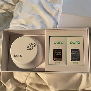NEW Pura 3 Smart Fragrance Diffuser Set - Vanilla Chiffon & Simply Lavender